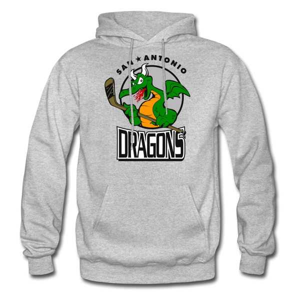 San Antonio Dragons Hoodie - heather gray