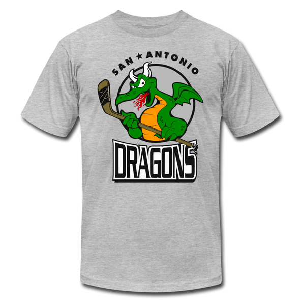 San Antonio Dragons T-Shirt (Premium Lightweight) - heather gray