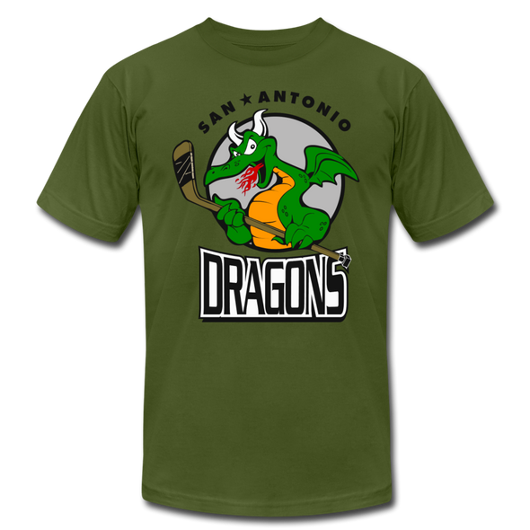 San Antonio Dragons T-Shirt (Premium Lightweight) - olive