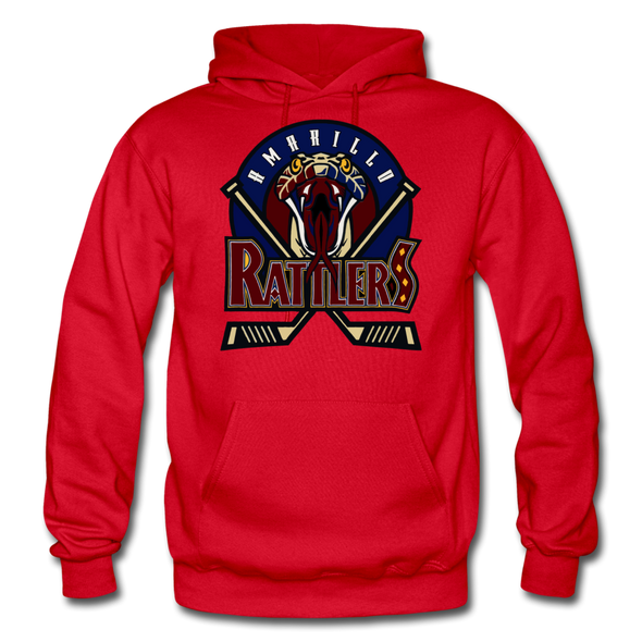 Amarillo Rattlers Hoodie - red