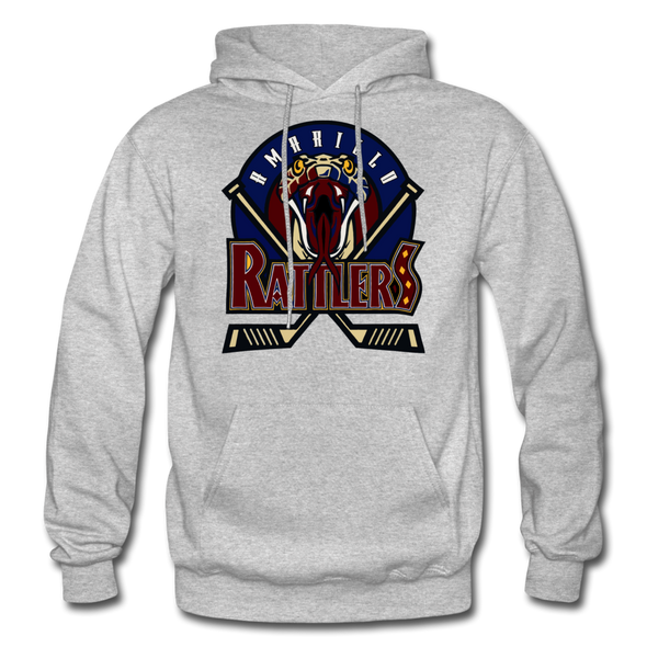 Amarillo Rattlers Hoodie - heather gray