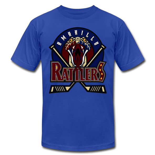 Amarillo Rattlers T-Shirt (Premium Lightweight) - royal blue