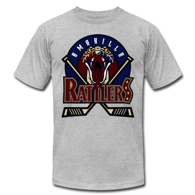 Amarillo Rattlers T-Shirt (Premium Lightweight) - heather gray