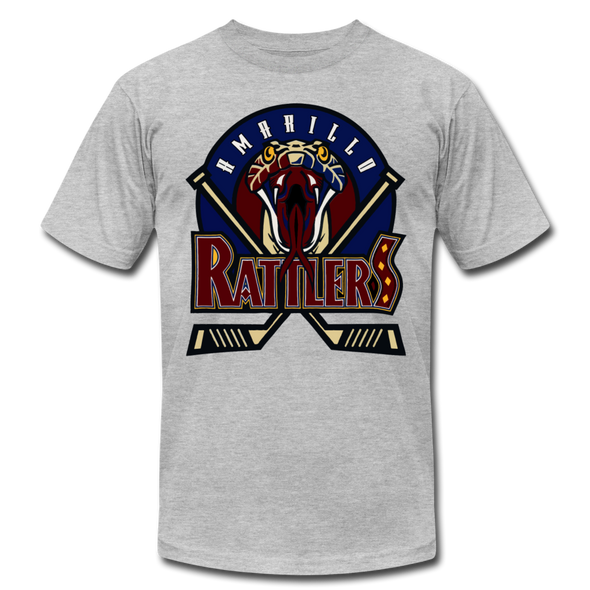 Amarillo Rattlers T-Shirt (Premium Lightweight) - heather gray