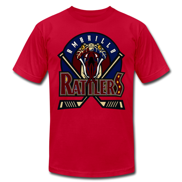 Amarillo Rattlers T-Shirt (Premium Lightweight) - red