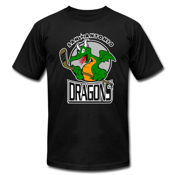 San Antonio Dragons Black T-Shirt (Premium Lightweight) - black