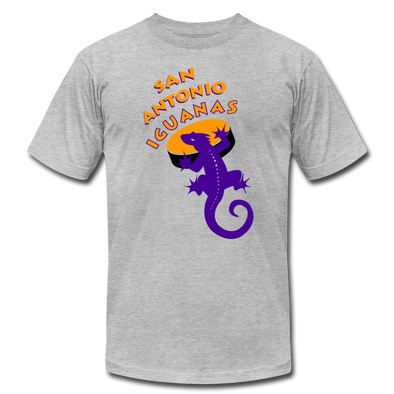 San Antonio Iguanas T-Shirt (Premium Lightweight) - heather gray