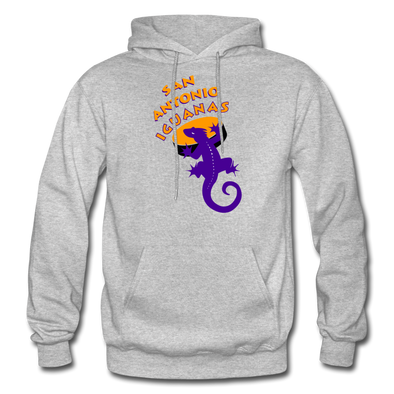 San Antonio Iguanas Hoodie - heather gray