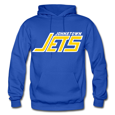 Johnstown Jets 1970s Hoodie - royal blue