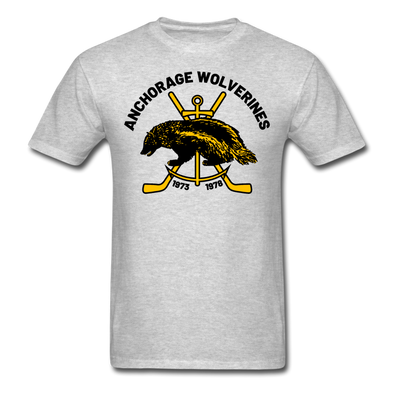 Anchorage Wolverines T-Shirt - heather gray