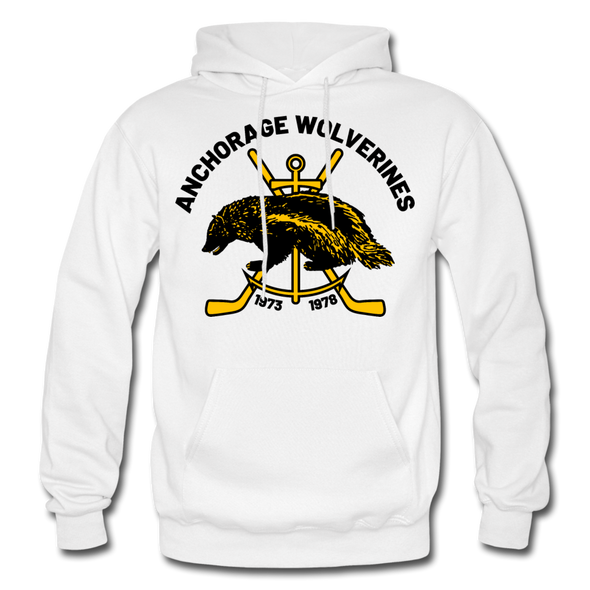 Anchorage Wolverines Hoodie - white