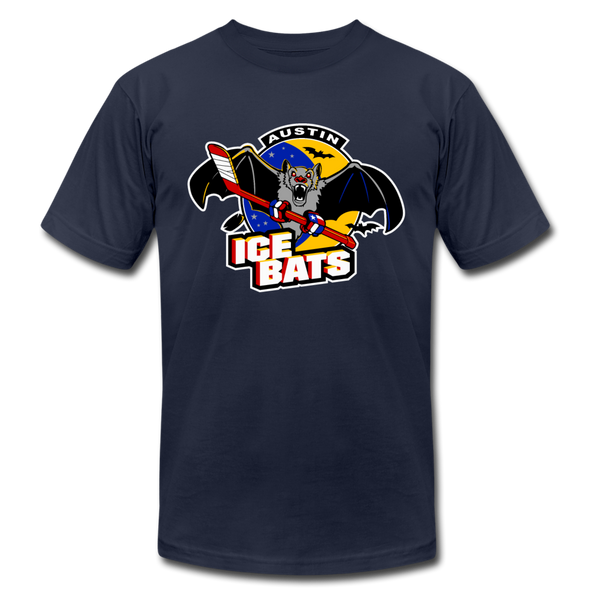 Austin Ice Bats T-Shirt (Premium Lightweight) - navy