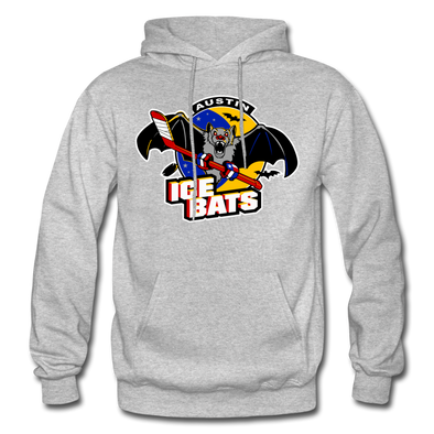 Austin Ice Bats Hoodie - heather gray