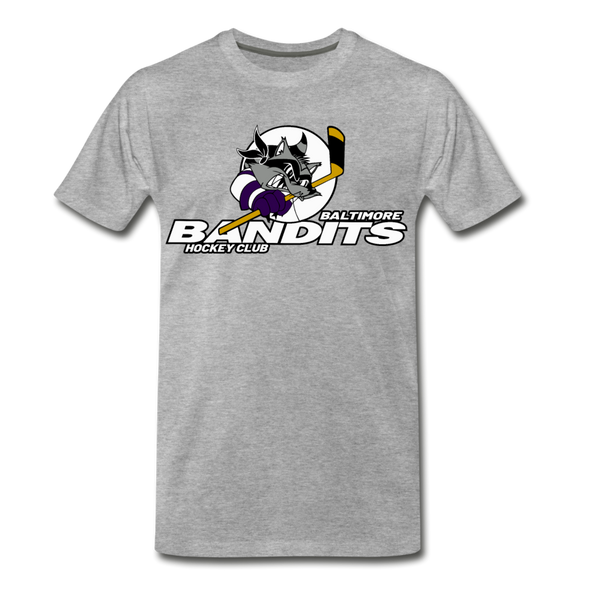 Baltimore Bandits T-Shirt (Premium Lightweight) - heather gray