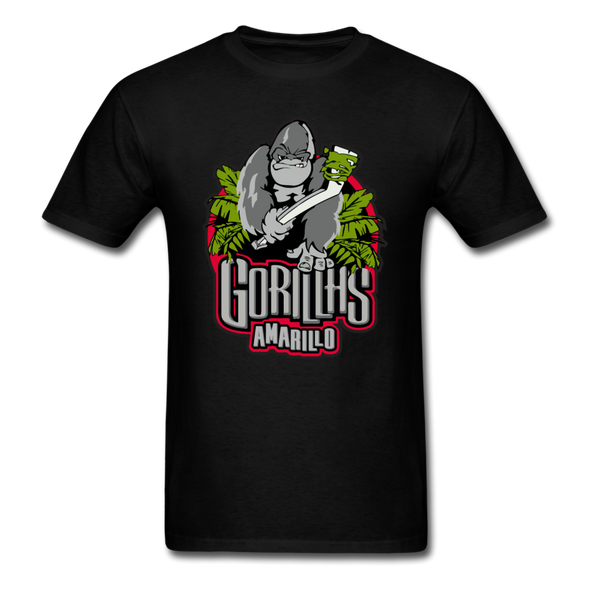 Amarillo Gorillas T-Shirt - black