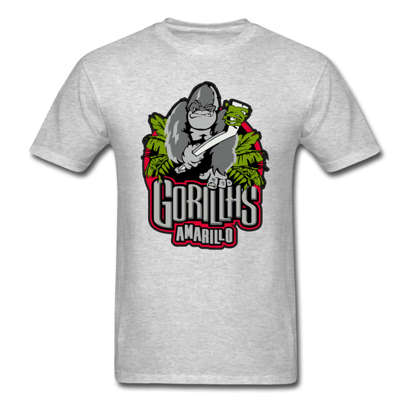 Amarillo Gorillas T-Shirt - heather gray