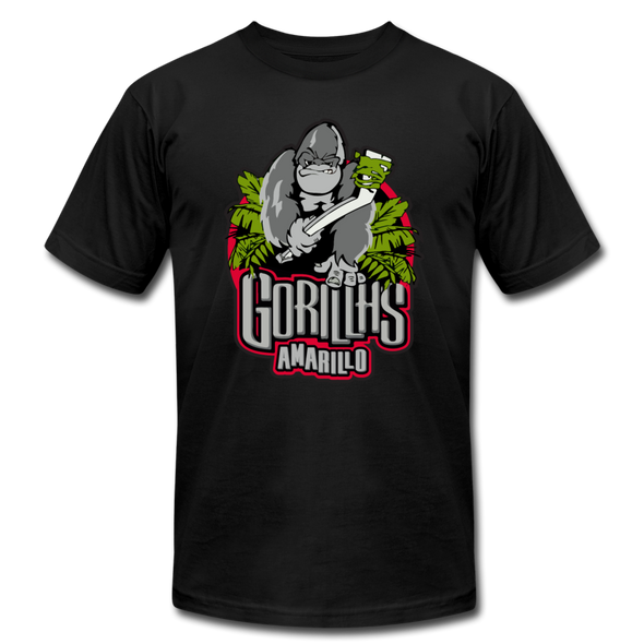 Amarillo Gorillas T-Shirt (Premium Lightweight) - black