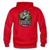 Amarillo Gorillas Hoodie - red