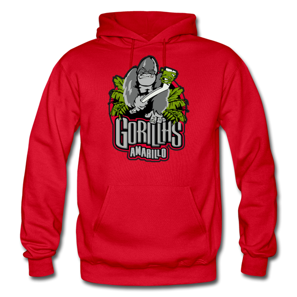 Amarillo Gorillas Hoodie - red