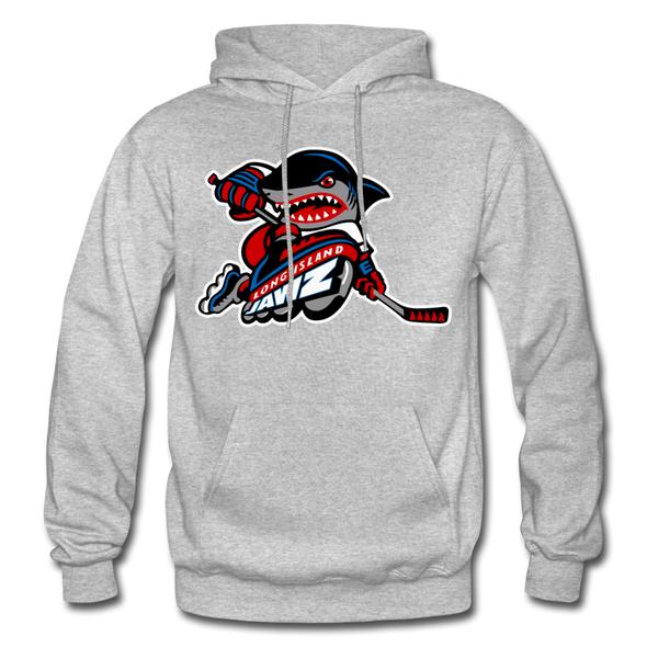 Long Island Jawz Hoodie - heather gray