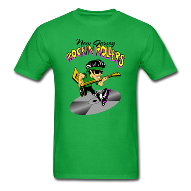 New Jersey Rockin Rollers T-Shirt - bright green