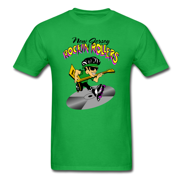 New Jersey Rockin Rollers T-Shirt - bright green