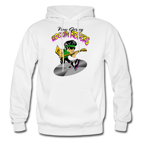 New Jersey Rockin Rollers Hoodie - white