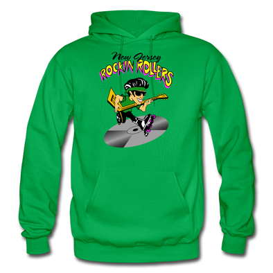 New Jersey Rockin Rollers Hoodie - kelly green