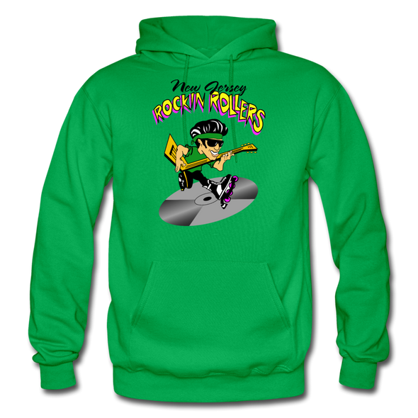 New Jersey Rockin Rollers Hoodie - kelly green