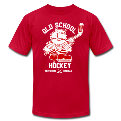 Port Huron Old School T-Shirt (Premium Lightweight) - red