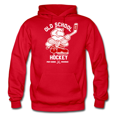 Port Huron Old School Hoodie - red