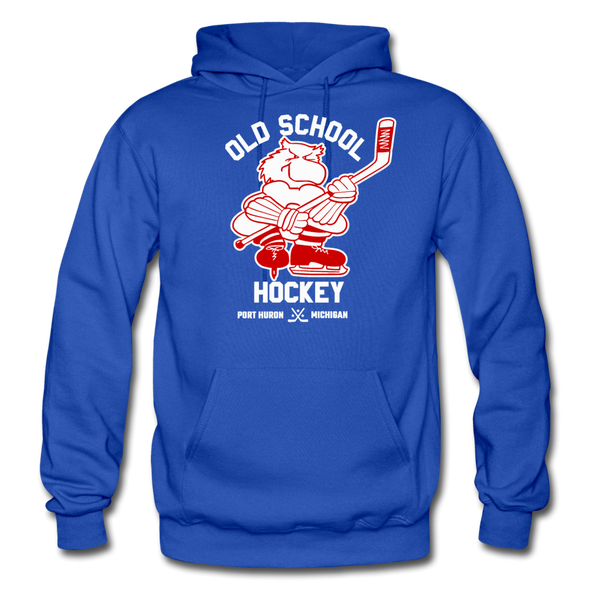 Port Huron Old School Hoodie - royal blue