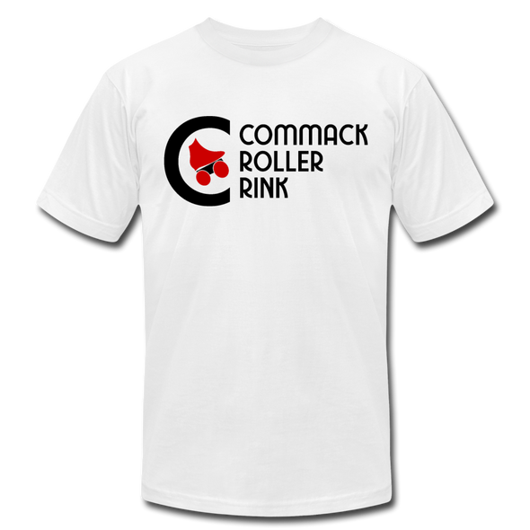 Commack Roller Rink T-Shirt (Premium Lightweight) - white