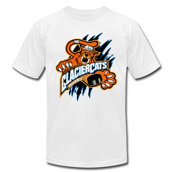 Arkansas Glaciercats T-Shirt (Premium Lightweight) - white