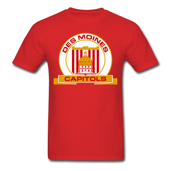 Des Moines Capitols T-Shirt - red