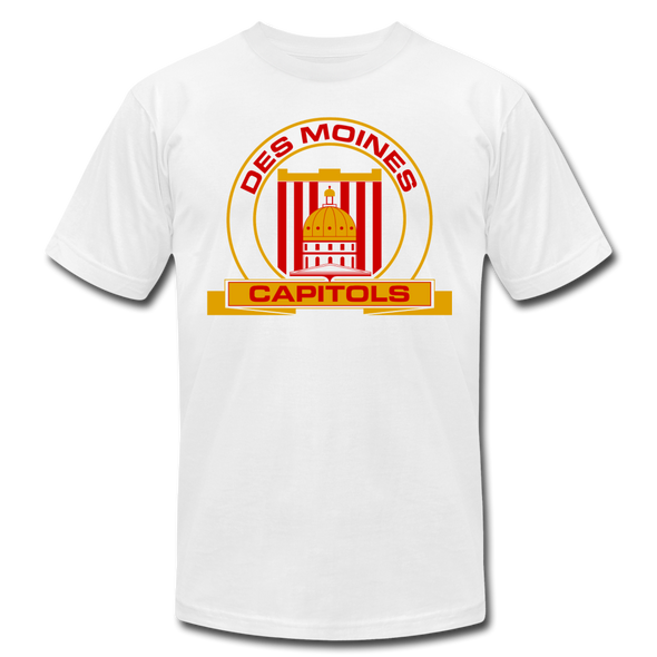 Des Moines Capitols T-Shirt (Premium Lightweight) - white