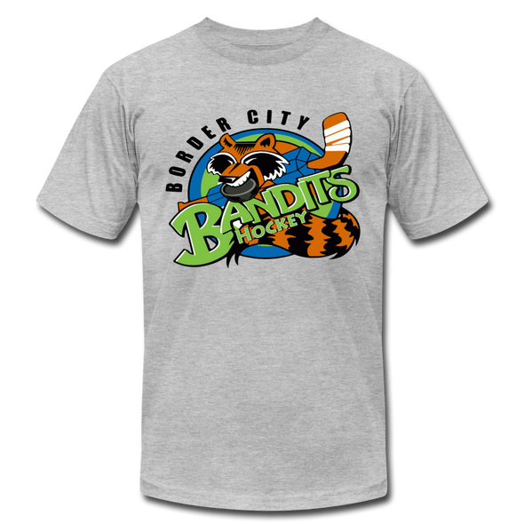 Border City Bandits T-Shirt (Premium Lightweight) - heather gray