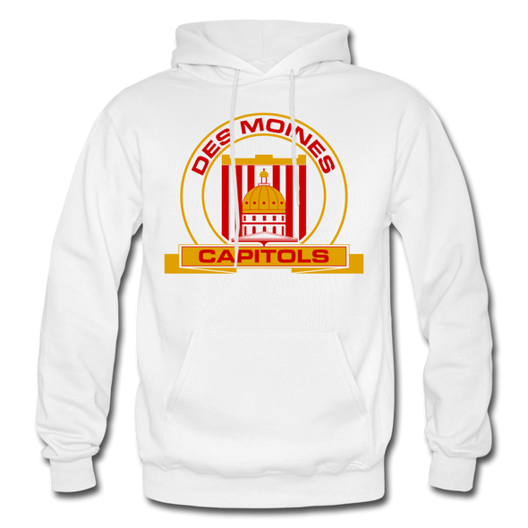 Des Moines Capitols Hoodie - white