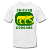 Chicago Cougars T-Shirt (Premium Lightweight) - white