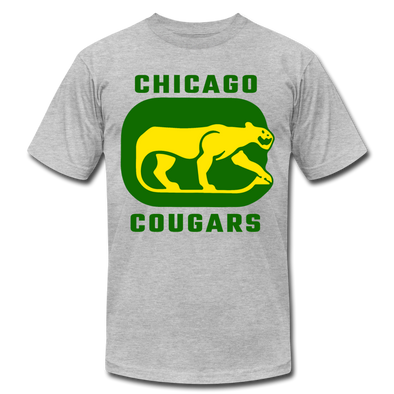 Chicago Cougars T-Shirt (Premium Lightweight) - heather gray