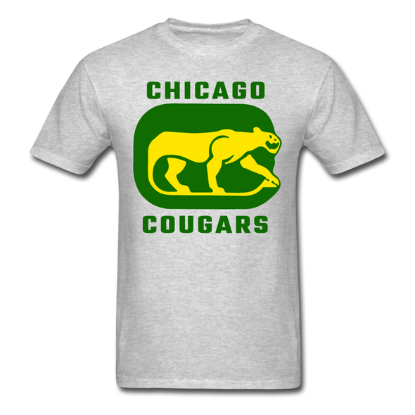 Chicago Cougars T-Shirt - heather gray