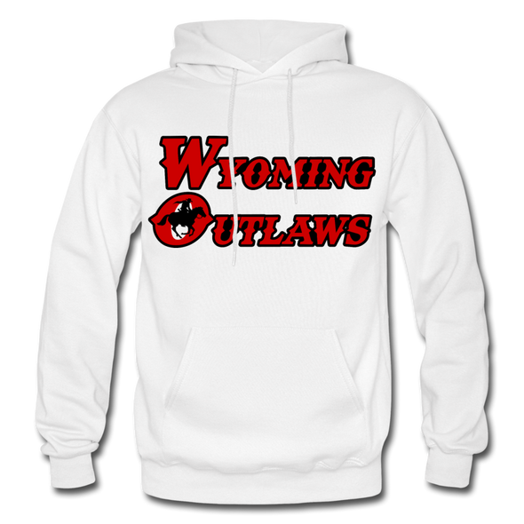 Wyoming Outlaws Hoodie - white