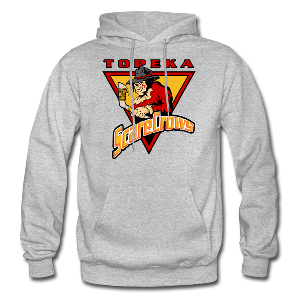 Topeka Scarecrows Hoodie - heather gray