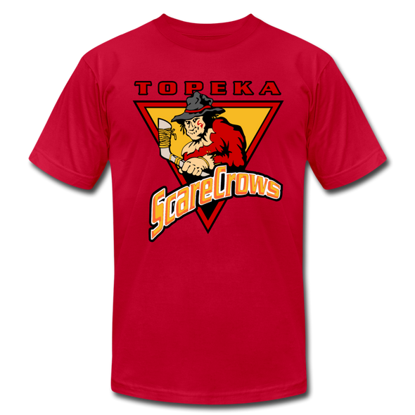 Topeka Scarecrows T-Shirt (Premium Lightweight) - red