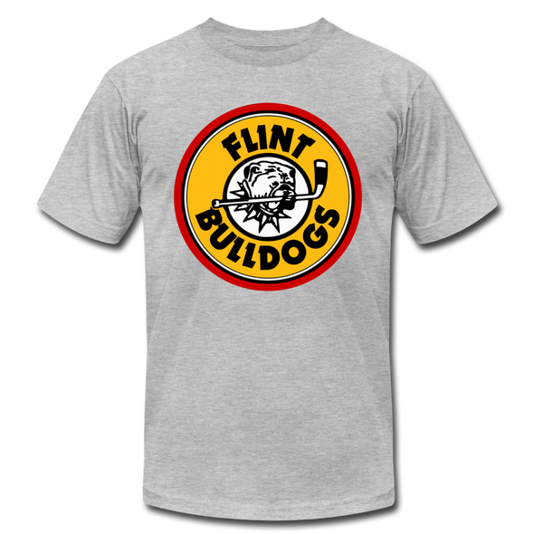 Flint Bulldogs T-Shirt (Premium Lightweight) - heather gray