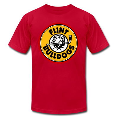 Flint Bulldogs T-Shirt (Premium Lightweight) - red