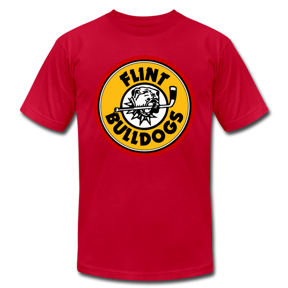 Flint Bulldogs T-Shirt (Premium Lightweight) - red