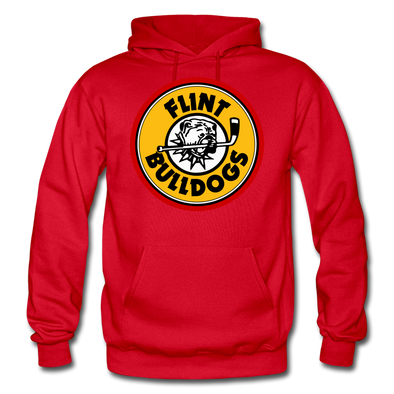 Flint Bulldogs Hoodie - red