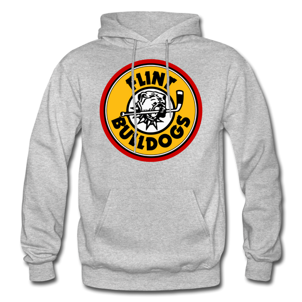 Flint Bulldogs Hoodie - heather gray