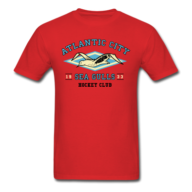 Atlantic City Sea Gulls T-Shirt - red